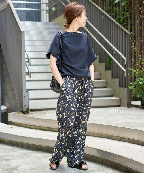 Spick＆Span ニット セーター 「追加」ボートネックニュアンス