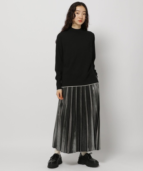 「niko and...」 長袖ニット MEDIUM オレンジ レディース_画像9