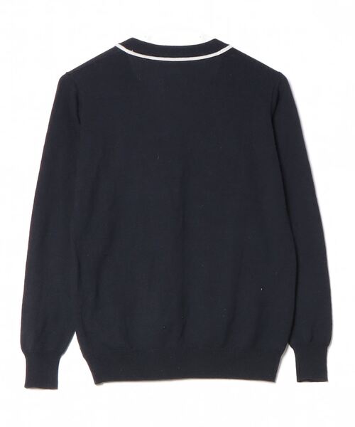 「Education from Youngmachines」 ニットカーディガン 1 ネイビー メンズ_画像2