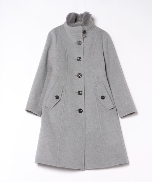 【美品】BLUE LABEL CRESTBRIDGE ベージュコート 38 BLUE LABEL CRESTBRIDGE（ブルーレーベルクレストブリッジ） コート 38