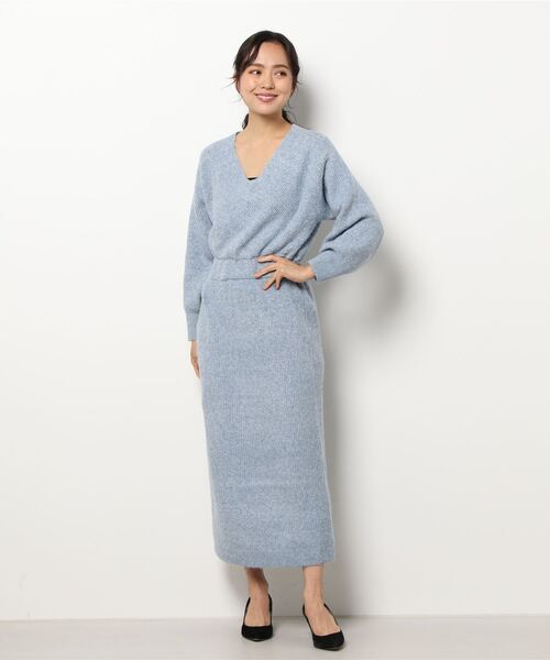 「dazzlin」 ニットワンピース FREE ベージュ レディース_画像5