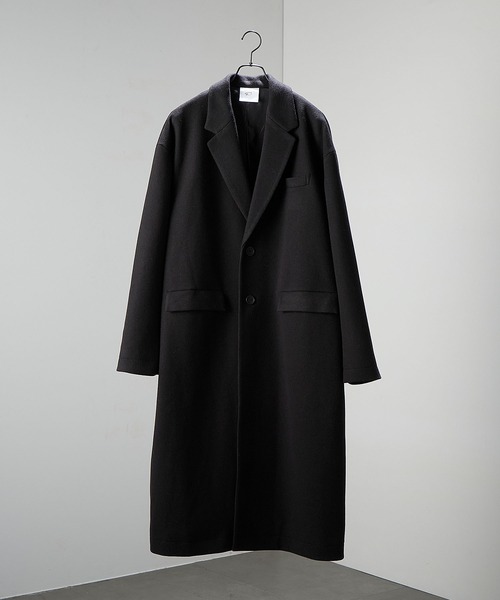 「ENDER PRODUCTS」 チェスターコート M オリーブ メンズ_画像2