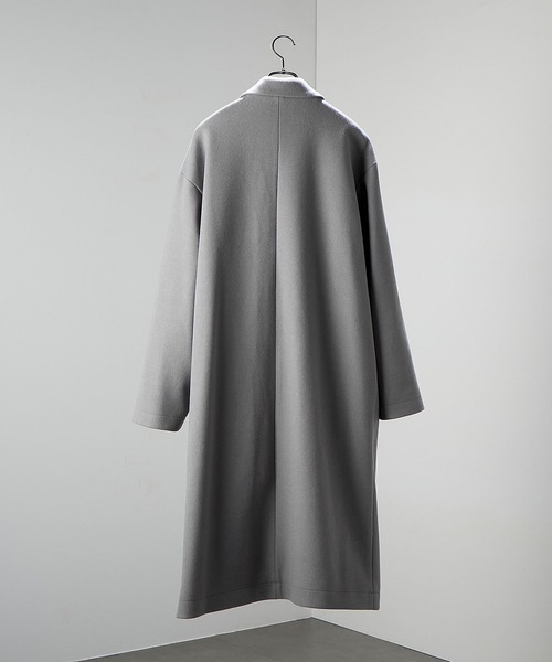 「ENDER PRODUCTS」 チェスターコート M オリーブ メンズ_画像5