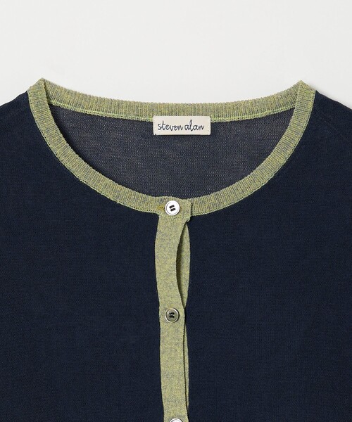 STEVEN ALAN カーディガン 「Steven Alan」リンガー レディース