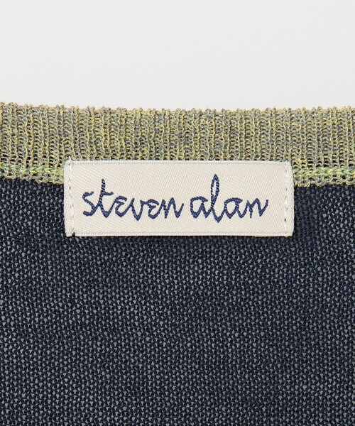 カーディガン 「Steven Alan」リンガー カーディガン レディース STEVEN ALAN カーディガン 「Steven Alan」リンガー レディース