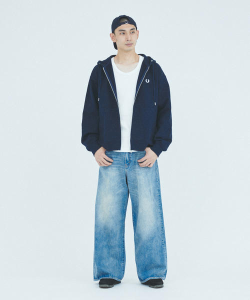 FRED PERRY（フレッドペリー） パーカー 別注 フーディ スウェット 