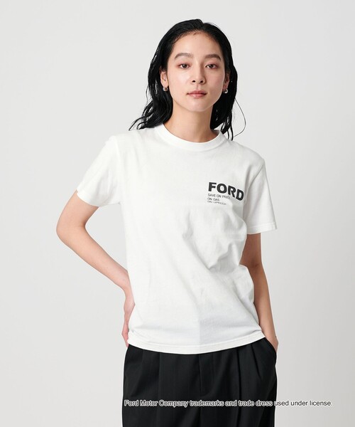 tシャツ 「別注」「GOOD ROCK SPEED」FORD Escort Turbo Tシャツ レディース