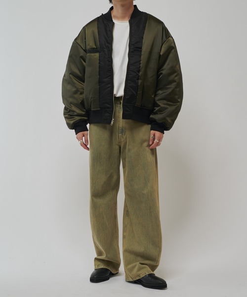 【完売品】 Luis オーバーサイズノーカラーMA-1 Lui's オーバーサイズ ノーカラーMA-1 完売品 - メルカリ