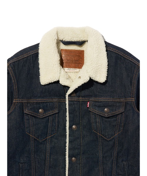 Levi's（リーバイス） デニムジャケット gジャン TYPEIIIシェルパ