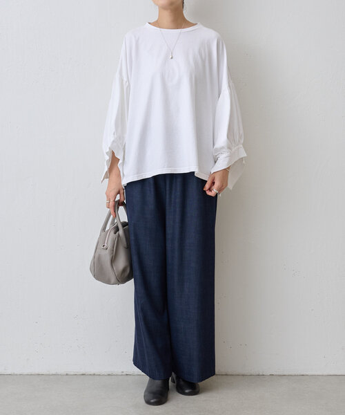 BEARDSLEY（ビアズリー） 半袖カットソー FREE ホワイト レディース