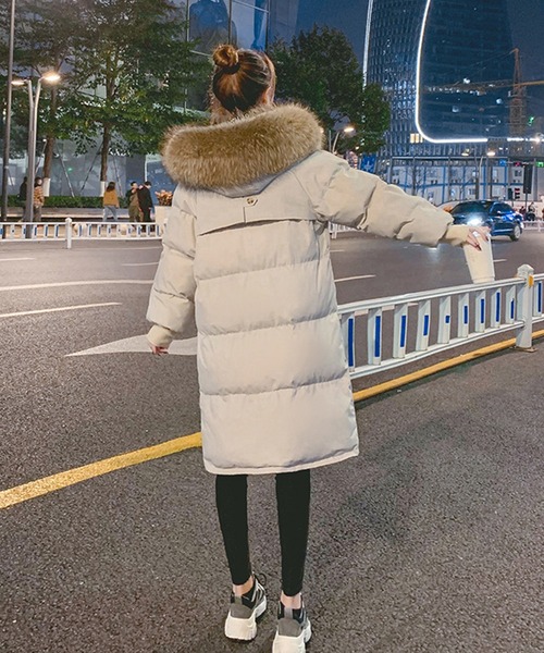 c.u.l ダウンコート ダウンジャケット もっちり 中綿 ロング丈