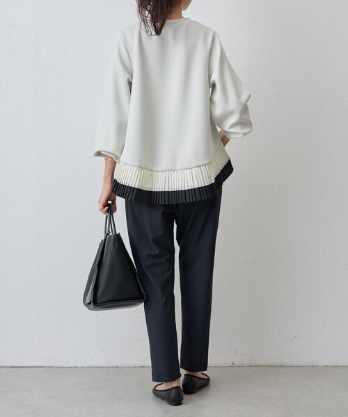 最終値下げ！　BEARDSLEY リバーシブル　シフォン　長袖カットソー BEARDSLEY リバーシブル シフォン 長袖カットソー