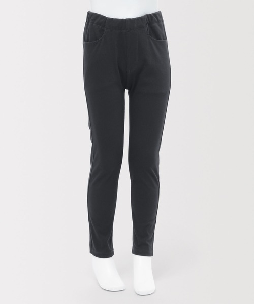 無印良品（MUJI） パンツ キッズ ジャージーストレッチツイルレギンス レギンスパンツセット売り130㎝無印良品