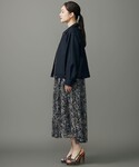 コート アウター デニムライクツイル ジャケッ...の詳細画像3