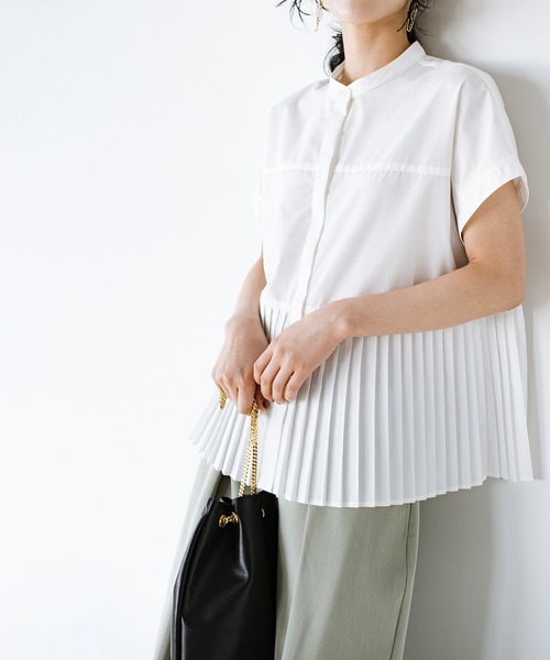 「haco!」 半袖ブラウス 2 オフホワイト レディース_画像9