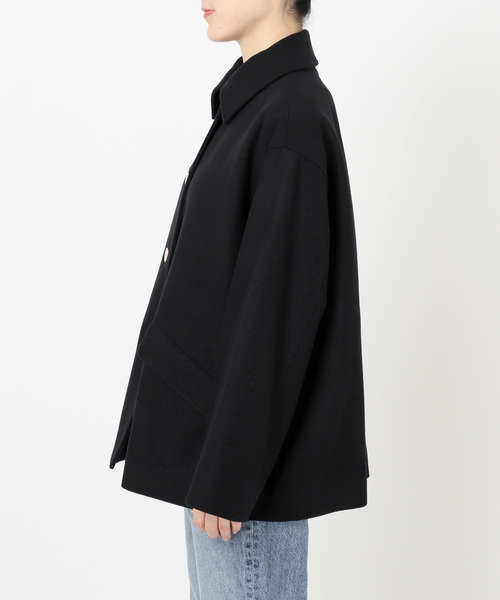 Spick&Span テーラードカラーショートコート Spick＆Span テーラードカラーショートコート 34 グレー