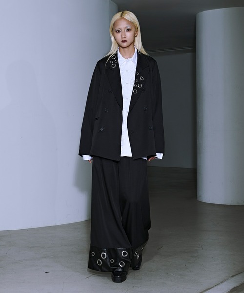 孤独 Ellno loset ハトメコードトラックジャケット ハトメコード