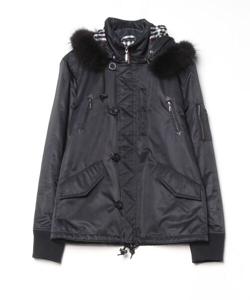 【超美品】BURBERRY BLACK LABEL マウンテンパーカー L BURBERRY BLACK LABEL（バーバリーブラックレーベル） マウンテン