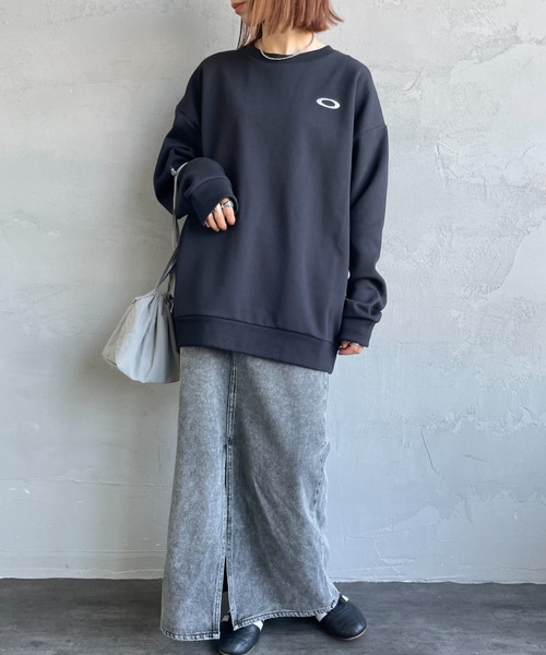 OAKLEY / スウェット/L/コットン/ネイビー OAKLEY（オークリー） トレーナー スウェット FOUNDATIONAL FLEECE 4.0