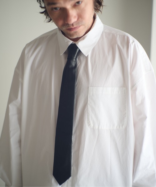 ADAM PATEK（アダムパテック） ネクタイ ADAMPATEK/leather narrow tie