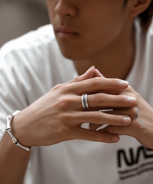 指輪 リング デザインリング/指輪/サイズ調整(T3) メンズ レディース