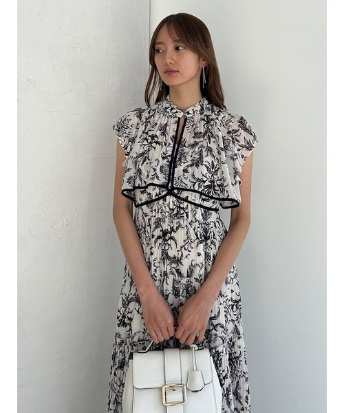 SNIDEL（スナイデル） ノースリーブワンピース 0 ピンクベージュ