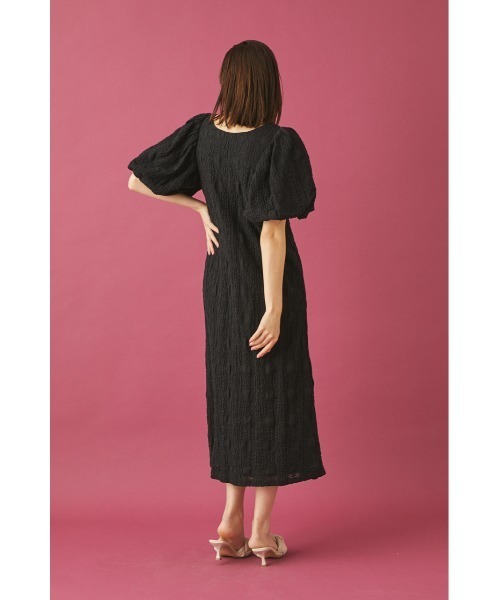 「LILIDIA」 半袖ワンピース SMALL ホワイト レディース_画像6