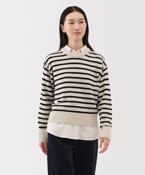 無印良品（MUJI） ニット セーター 婦人 洗えるウールミドルゲージ