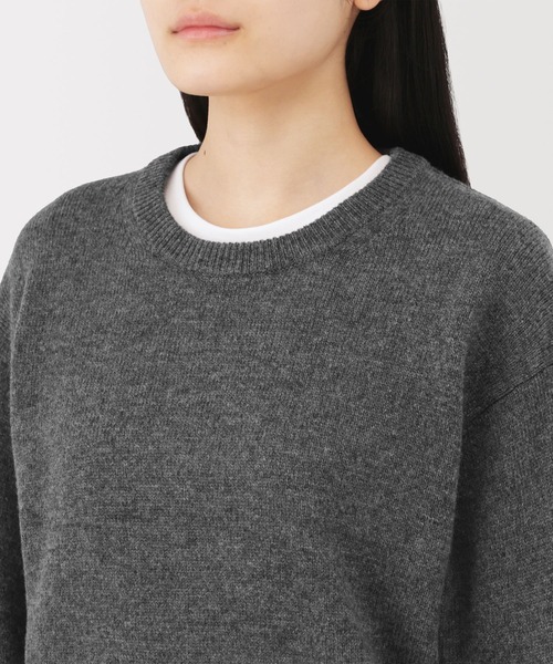 無印良品（MUJI） ニット セーター 婦人 洗えるウールミドルゲージ