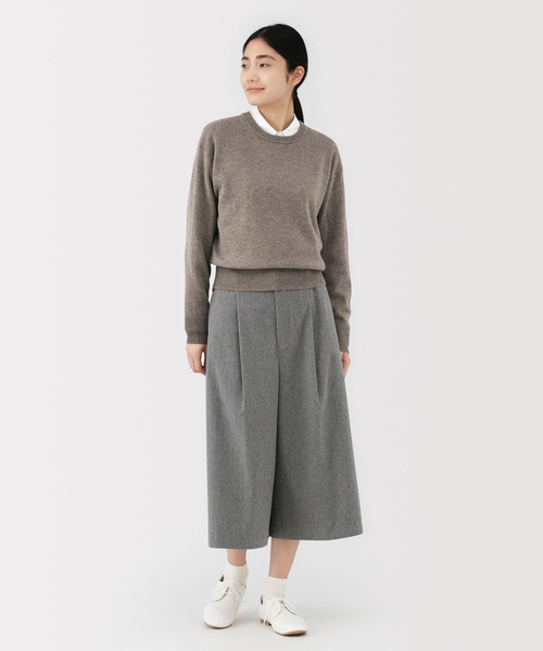 無印良品(MUJI) ニット セーター 婦人 洗えるウールミドルゲージ 無印良品(MUJI) ニット セーター 婦人 洗えるウールミドルゲージ