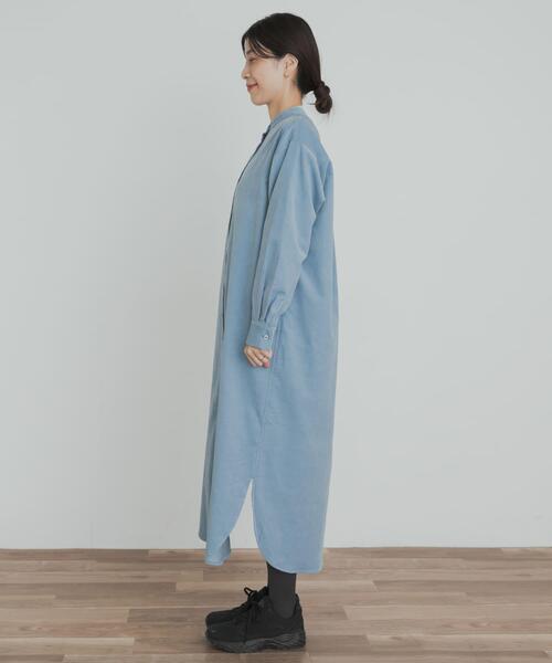 新品タグ付　UR TECHコーデュロイシャツワンピース　アーバンリサーチドアーズ 楽天市場】『UR TECH』コーデュロイシャツワンピース／アーバン