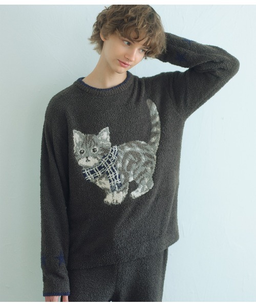 ピーチジョン　ホイップリーキャットパジャマ キッズホイップリーキャットパジャマ(100 アイボリー): PEACH JOHN