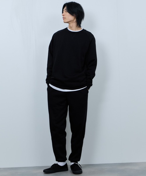 NAVY スウェットパンツ ジャージ 裏ボアリラックスパンツ メンズ