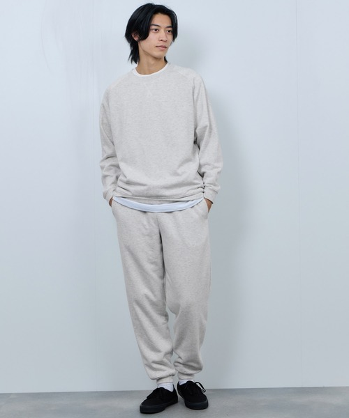 NAVY スウェットパンツ ジャージ 裏ボアリラックスパンツ メンズ