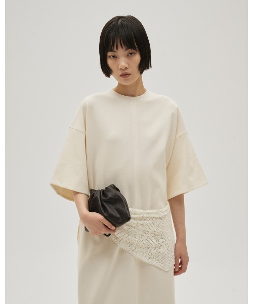 ハンドバッグ Drawstring Leather Bagの画像