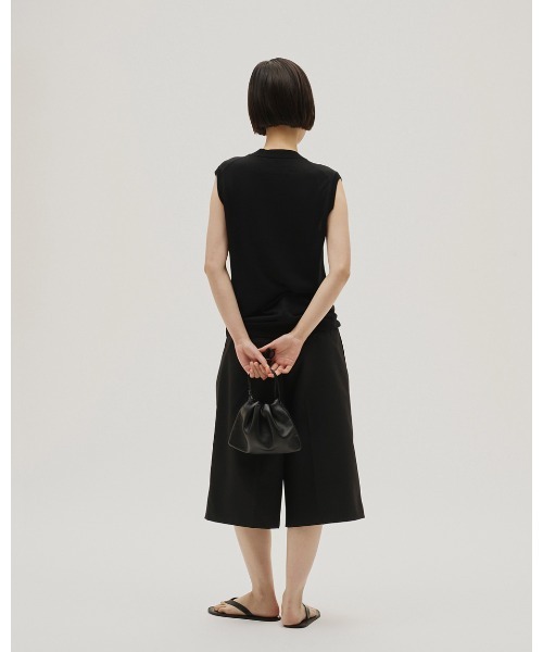ハンドバッグ Drawstring Leather Bagの画像