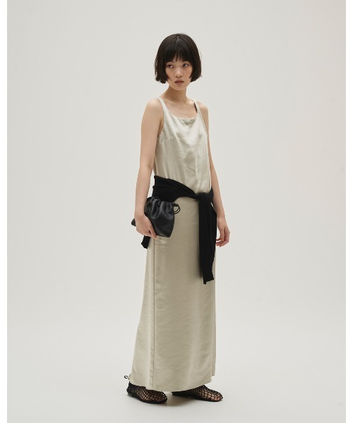 ハンドバッグ Drawstring Leather Bagの画像