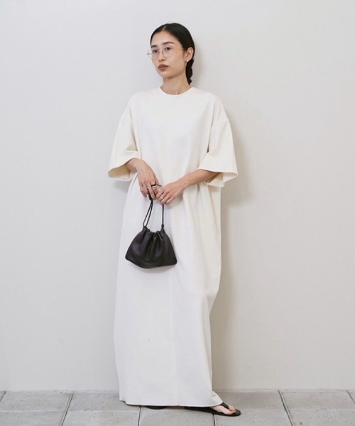 ハンドバッグ Drawstring Leather Bagの画像