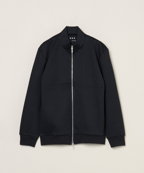 three dots（スリー ドッツ） ブルゾン アウター ダンボールスウェット