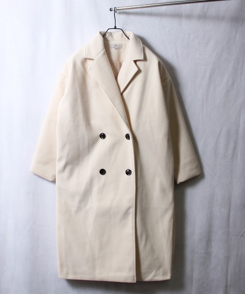 「ONE DAY KMC 」 「yield」チェスターコート FREE クリーム レディース_画像9