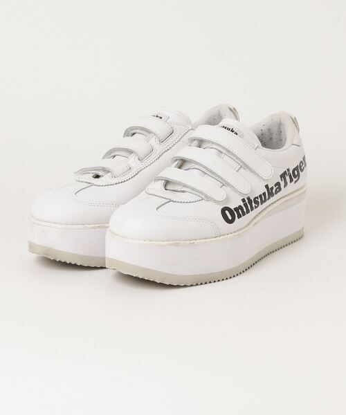 Onitsuka Tiger スニーカー ホワイト。￼￼￼レディース24cm Onitsuka Tiger 「Onitsuka Tiger」 ローカットスニーカー 24 ホワイト