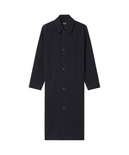 KAZU。アーペーセー　ブラック　ウール オーバーサイズコート KAZU。アーペーセー ブラック ウール オーバーサイズコート A.P.C.