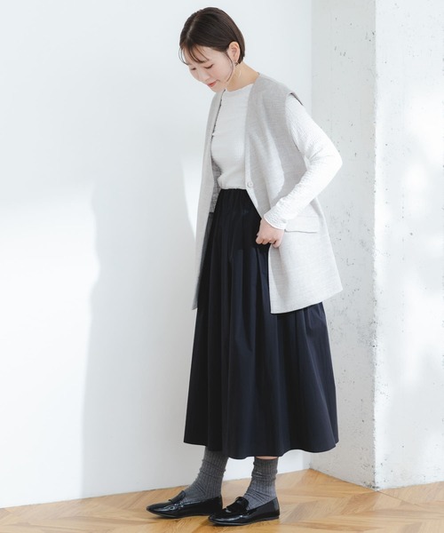 「F by ROSSO」 ロングスカート FREE ベージュ レディース_画像2