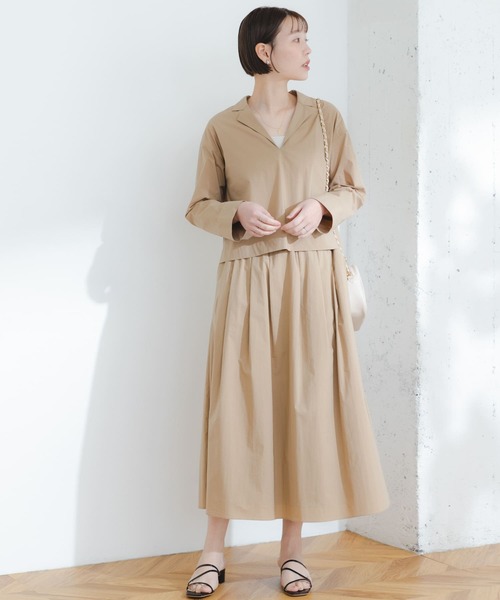 「F by ROSSO」 ロングスカート FREE ベージュ レディース_画像5