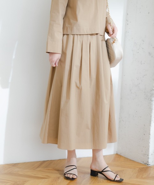 「F by ROSSO」 ロングスカート FREE ベージュ レディース_画像6