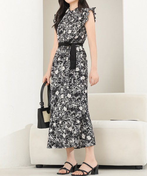 「Lace Ladies」 半袖ワンピース FREE ピンク レディース_画像3