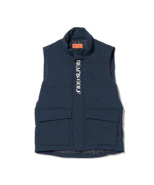 BEAMS GOLF（ビームス ゴルフ） ベスト LARGE ネイビー メンズ