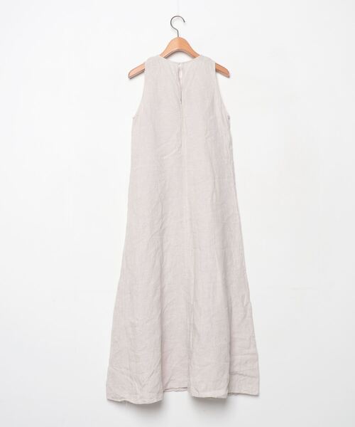 「Mila Owen」 ノースリーブワンピース 0 ベージュ レディース_画像2