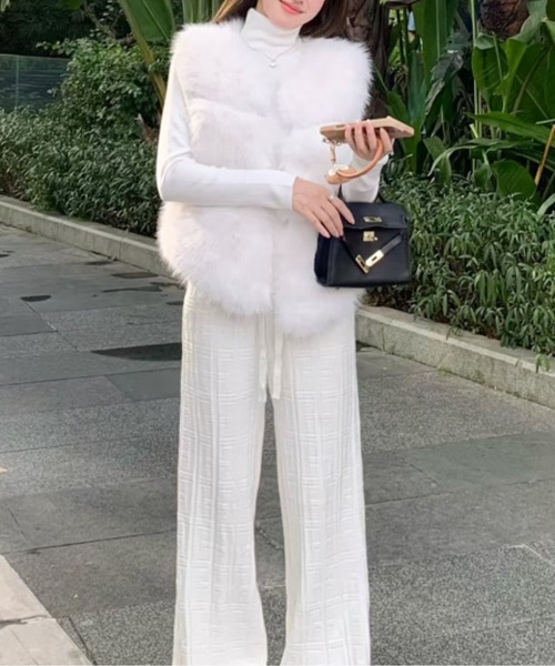 定価53900円【新品】レディース42ランバンスポールエコファーベスト白 楽天市場】ランバン スポール lanvin sport ベストの通販