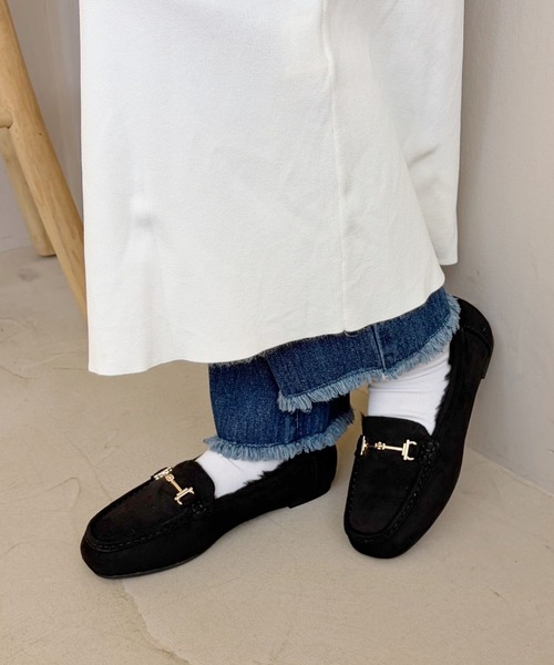 ⚫️新品●コールハーン モカシン　スリッポン　フォックスファー　8.5 26cm ⚫️新品○コールハーン モカシン スリッポン フォックスファー 8.5